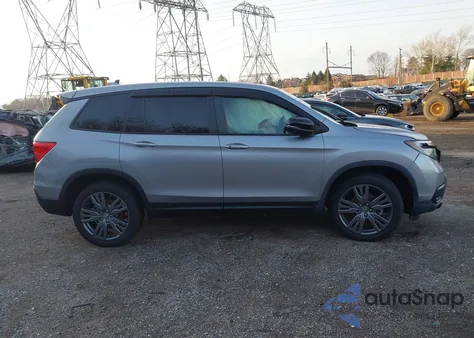 2021 Honda Passport Awd Ex-L from USA, damaged, VIN 5FNYF8H54MB007766